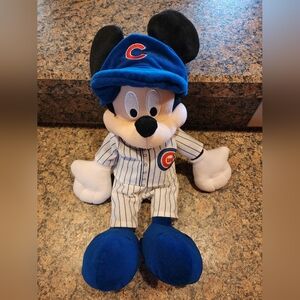 Disney Chicago Cubs Stuffed Mickey Mouse